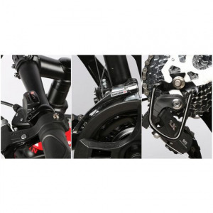 Amin összecsukható MTB kerékpár - kék