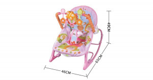 LittleONE by rezgő-zenélő Pihenőszék -rózsaszín