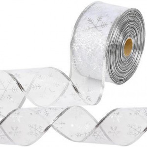 250LED-es karácsonyi szalag, ezüst 25m