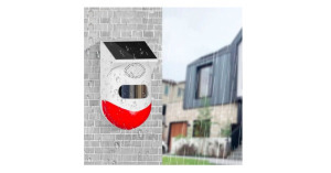 Intelligens napelemes riasztó kültéri