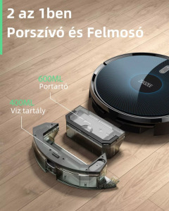 Zoozee Z50 okos robotporszívó és felmosó 2IN1, 3000PA