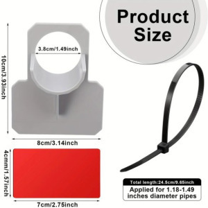 2 db medence csőtartó