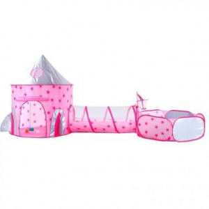 2az1-ben játszósátor, rózsaszín