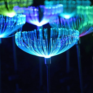 LED napelemes lámpa - medúza