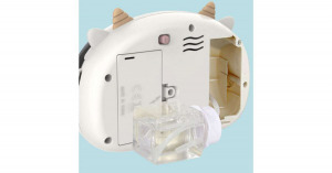 Fényképezőgép formájú, automata buborékfújó / boci