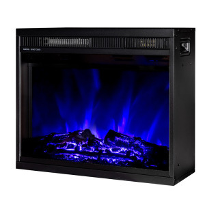 Elektromos beépíthető kandalló Lorance színes