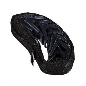 Ajtóra akasztható pánt, táskarendező - fekete