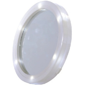 Sminktükör tapadókoronggal, 8x nagyítással és LED világítással - MS-609