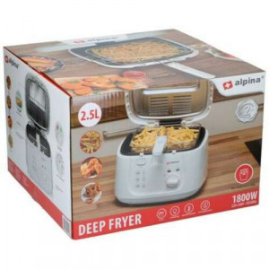 Alpina, olajsütő 2,5L 1800W