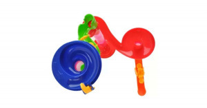 105 részes többféleképpen összerakható 3D golyópálya játék készlet