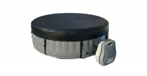 Avenli felfújható jakuzzi Venice szürke rattan hatású 175x70cm