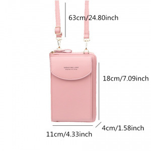 Kisméretű női táska, crossbody piros