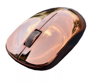 Vezeték nélküli optikai egér 33Q1, akkumulátor 2.4GHz 1600dpi rose pink/inox