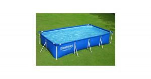 Bestway fémvázas medence, 300 x 201 x 66 cm, 3 rétegű fal, Kék