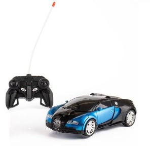 2in1 Transformer Bugatti távirányítós átváltozó autó robot, akkumulátorral