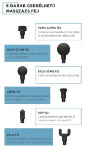 Booster T masszázspisztoly