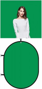 Hakutatz Chroma Key - összecsukható háttér zöld/kék  150cm*100cm