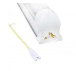 3db T8 led fénycső, 120 cm hosszú, dupla soros - 30w - semleges fehér