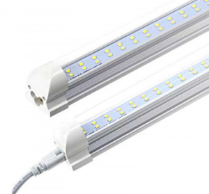3db T8 led fénycső, 120 cm hosszú, dupla soros - 30w - semleges fehér