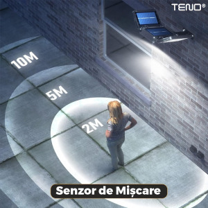 Solar Street Lamp 800 Teno LED, 3 fej