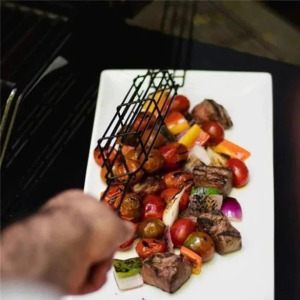 Saslik sütőkosár, grillkosár