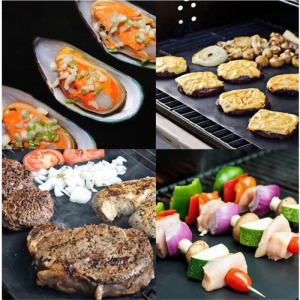 BBQ grill lap, sütőlap, tapadásmentes hőálló lap sütőbe, grillbe