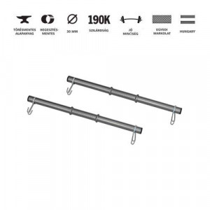 GazoFitness kézi súlyzó 2 x 16 Kg (2,5kg és 1,25kg tárcsákkal)