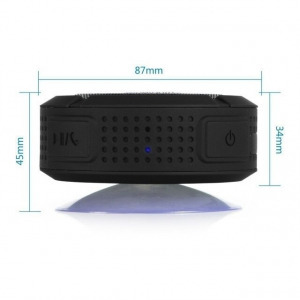 C6 vízálló Bluetooth hangszóró - fekete
