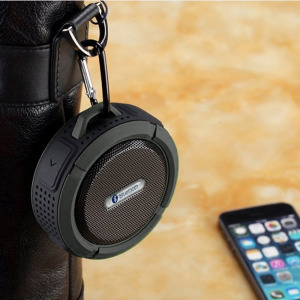 C6 vízálló Bluetooth hangszóró - fekete