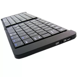 Bluetooth összehajtható billentyűzet, MicroUSB csatlakoztatás, FBBK-01