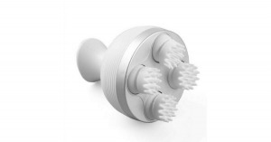 Stressz csökkentő, hajhagyma stimuláló fejmasszírozó készülék