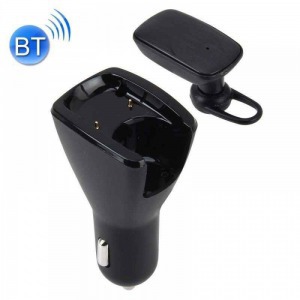 Autós USB töltő és BT Headset 2in1 Kettő USB kimenettel - Minden azonnal kéznél!