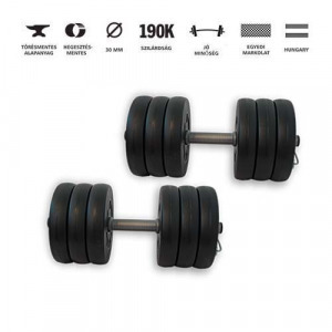 GazoFitness kézi súlyzó 2×33 Kg (66Kg) GazoFitness kézi súlyzó 2×33 Kg (66Kg)