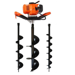 Krischner belsőégésű talajfúrógép + fúrószár 100/150/200 mm KR 7175