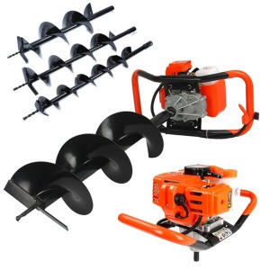 Krischner belsőégésű talajfúrógép + fúrószár 100/150/200 mm KR 7175
