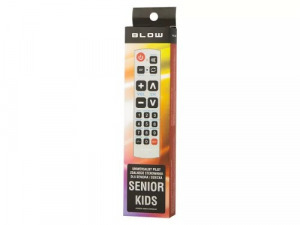 Senior / Kids univerzális távirányító - extra nagy gombokkal