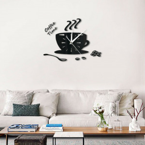 Csináld magad DIY falióra / öntapadós / Caffe Time