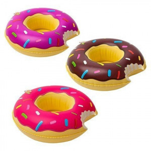 Felfújható fánk italtartó 3db