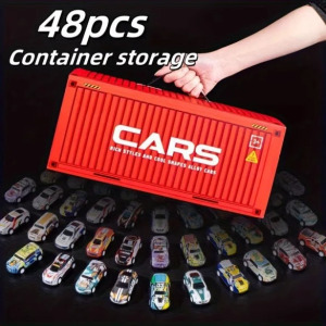 48 darabos Rally autó készlet gyerekeknek