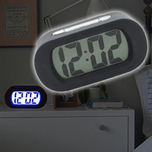Szilikon borítású digitális ébresztőóra