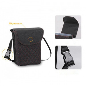 Elegáns autós tároló, szemetes