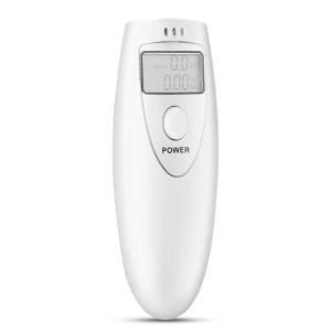 Digitális alkoholszonda, LCD kijelzős, 0.00-1.90 g/l +/- 0,1g/l BAC, fehér