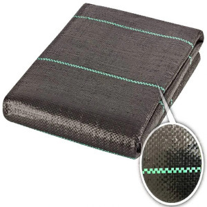 Gyommentesítő agrotextil, geotextil 1,6x100m, fekete