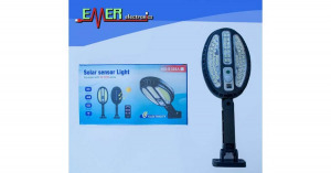 Napelemes utcai LED lámpa, mozgásérzékelővel lámpa (8188A)