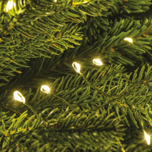 Dekortrend Tündérfény girland, ezüst kábel, 700 led, meleg fehér