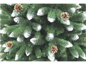 Ezüstfenyő fehér tobozzal - 150cm