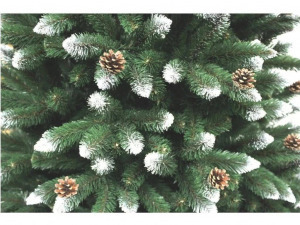 Ezüstfenyő fehér tobozzal - 150cm