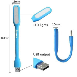 Rugalmas szilikon USB lámpa laptophoz