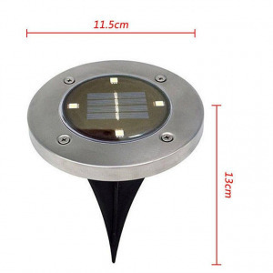 Solar kültéri beépíthető napelemes lámpa 4 darab