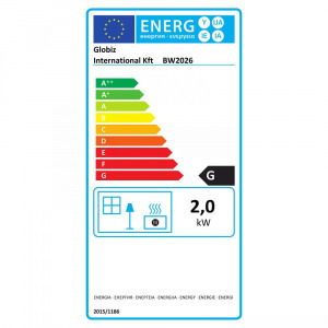 Bewello Homelux fali hősugárzó távirányítóval - 2000W -BW2026